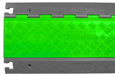 TuffTraxx Cable Protector Custom Green Color